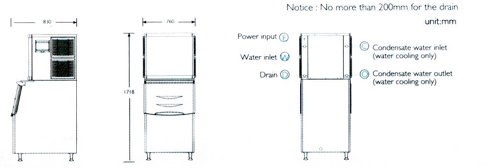 SK-500P(SK-700P) SIZE