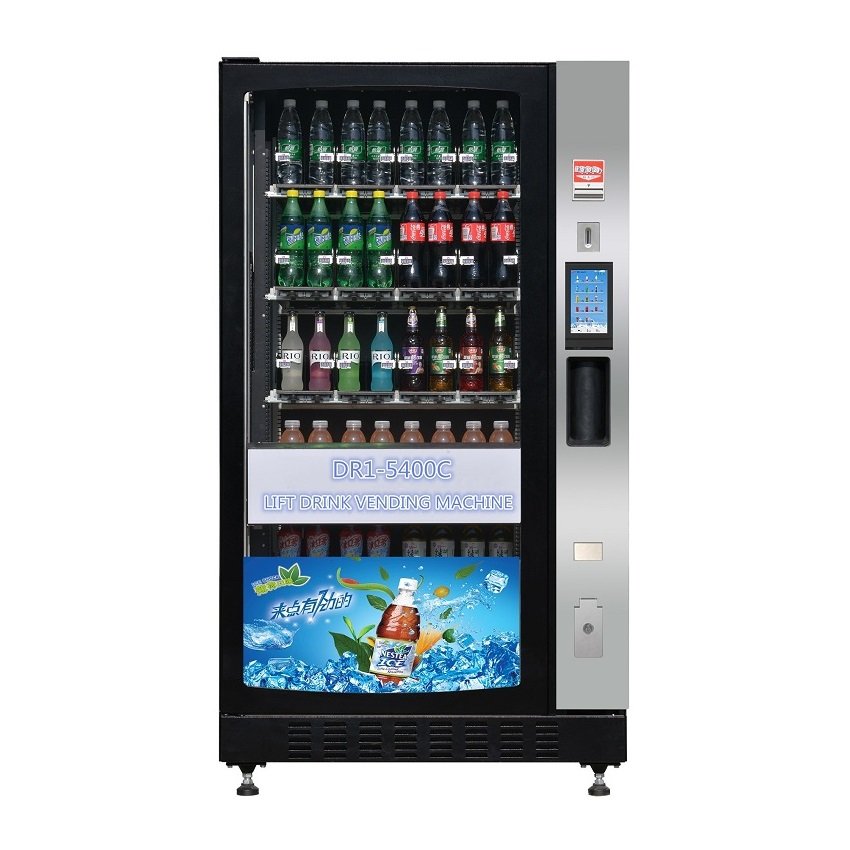 Lift Drink Vending Machine with Touch Screen (DR1-5400C)