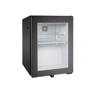 MR20 20L commercial milk and beverage cooler front view, air cooling fridge for coffee machine