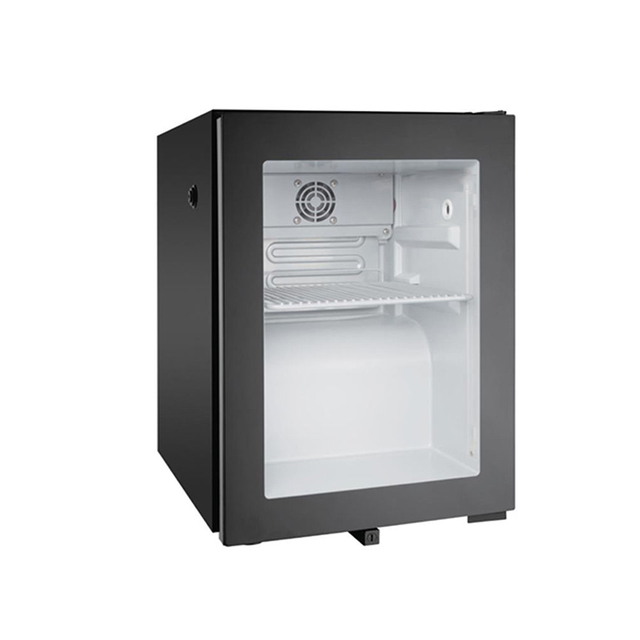 MR20 20L commercial milk and beverage cooler front view, air cooling fridge for coffee machine