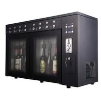 SC-8T coin vending wine dispenser, 8 bottle argon nitrogen wine preservation system
