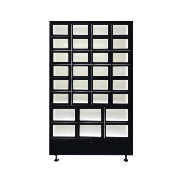 BV3000 30 lattice LED locker vending machine for flexible use