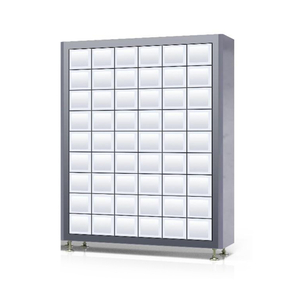G54 Slave Locker, 54 grid industrial tool storage locker 120&times;120&times;450mm