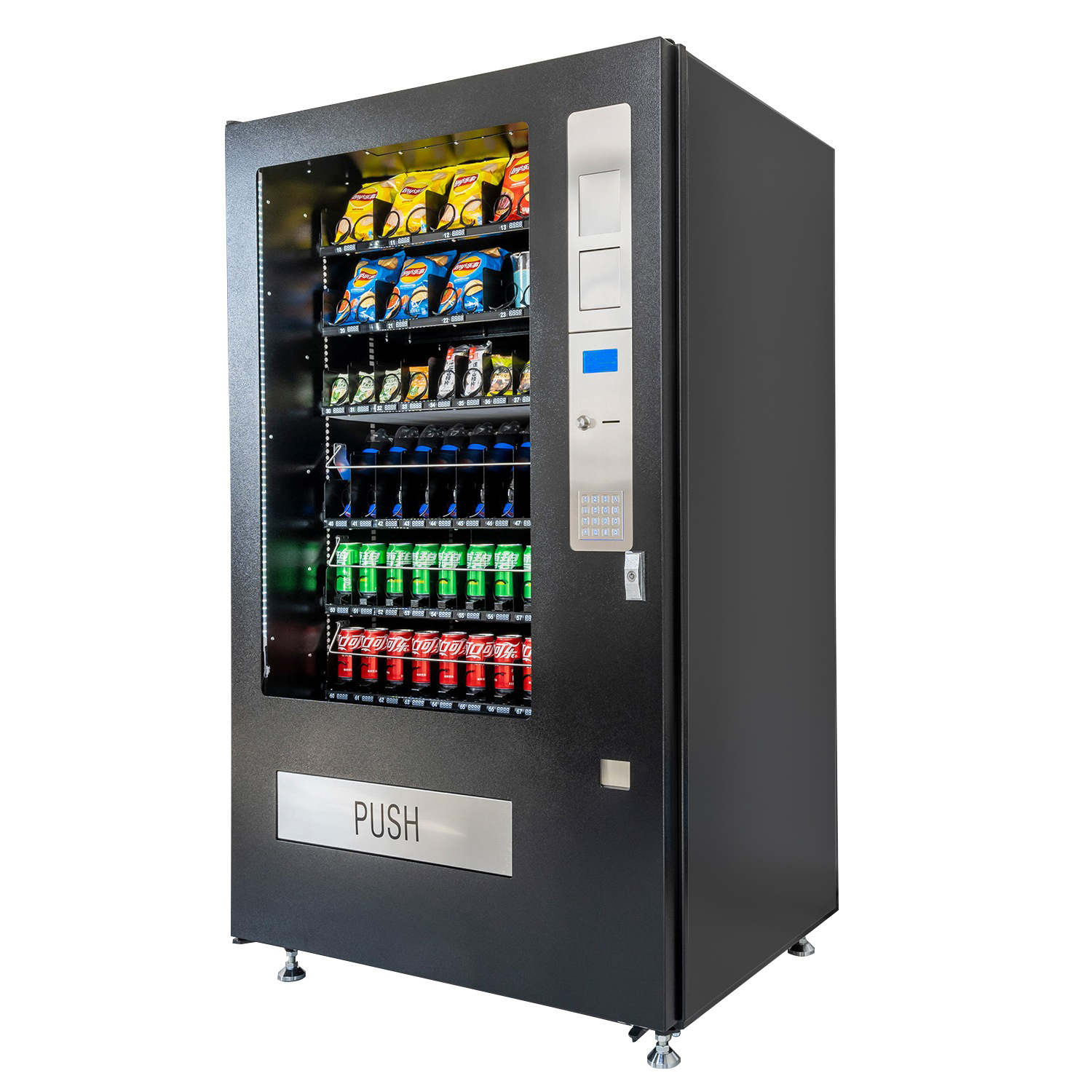 VCM5 combo vending machine, snack and drink vending machine