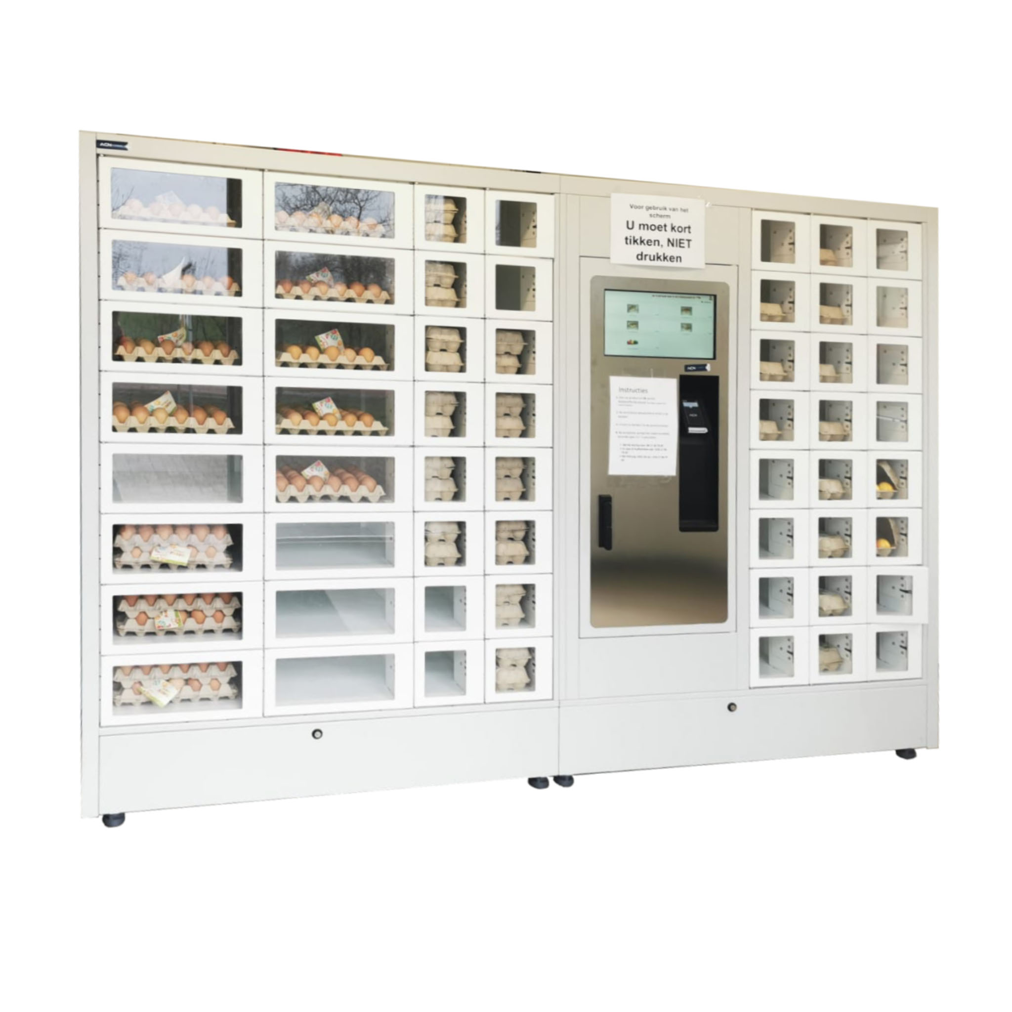 BV3000 30 lattice LED locker vending machine for flexible use