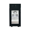 Compact Glass Door Commercial Milk Fridge with Temperature Display