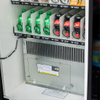 EC40 combo vending machine, energy-efficient cooling system, internal cold drink vending structure