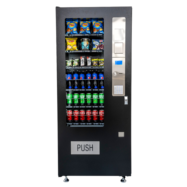 VCM3Mini compact combo vending machine, snack and drink vending machine