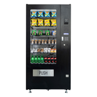 EC40 combo vending machine, 40 selections snack beverage cold drink vending machine