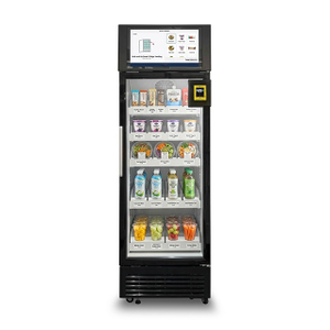 ZV-400W smart weighing vending fridge, 400L refrigerated cabinet