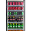 SJD-801C-R2IPS-NW gravity and visual recognition smart vending fridge for chilled drinks and fresh food