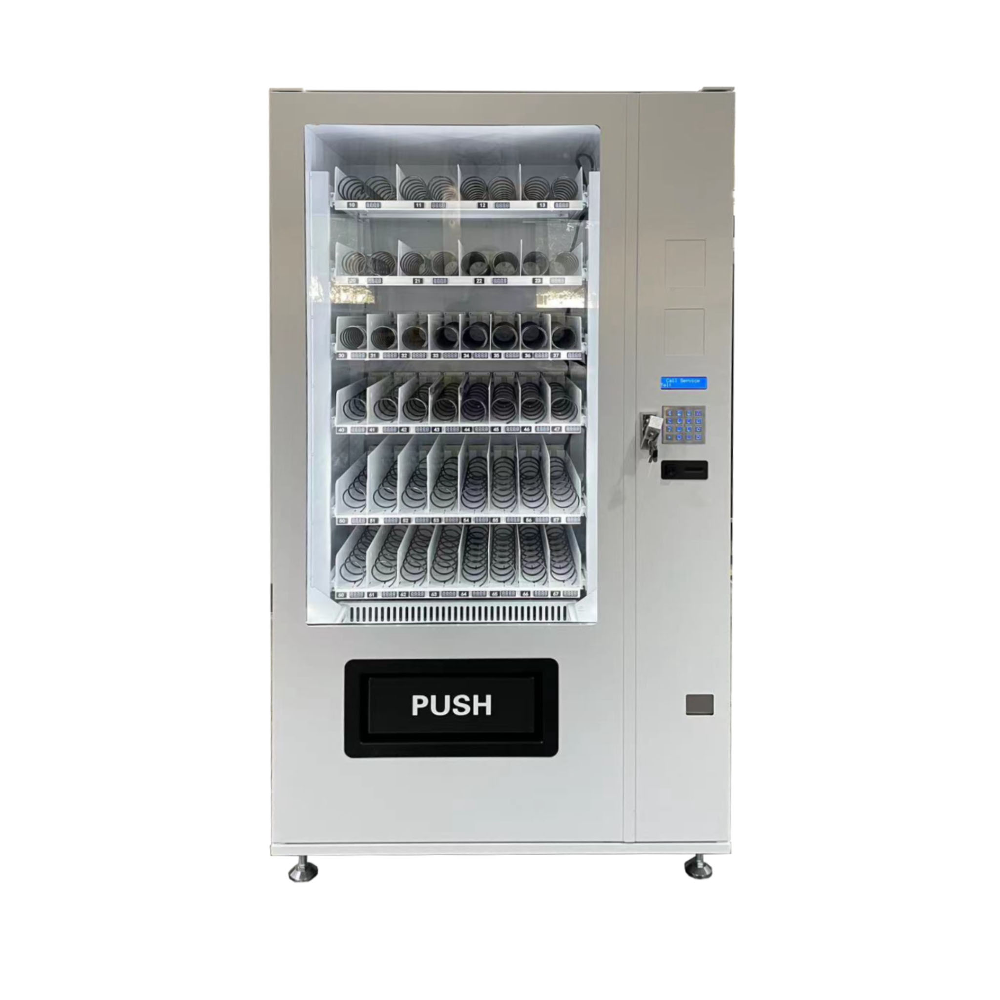 DV-4000 combo vending machine, mid capacity snack and drink vending machine