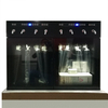 SC-8 wine dispenser, 8 bottle argon nitrogen wine preservation system double-door