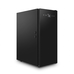 MC16DAS 16L commercial milk cooler, 0-4&deg;C milk level alarm milk fridge