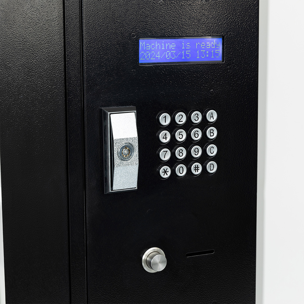 EC40 combo vending machine, MDB compatible payment keypad, commercial vending machine control panel