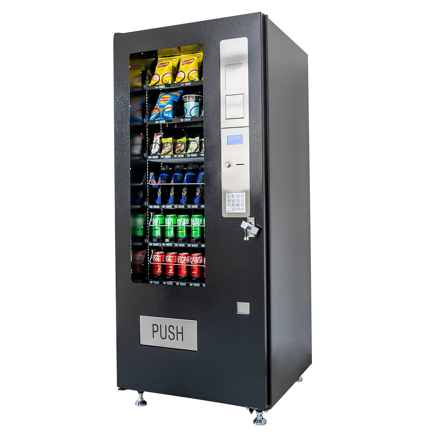 VCM3 combo vending machine, snack and drink vending machine