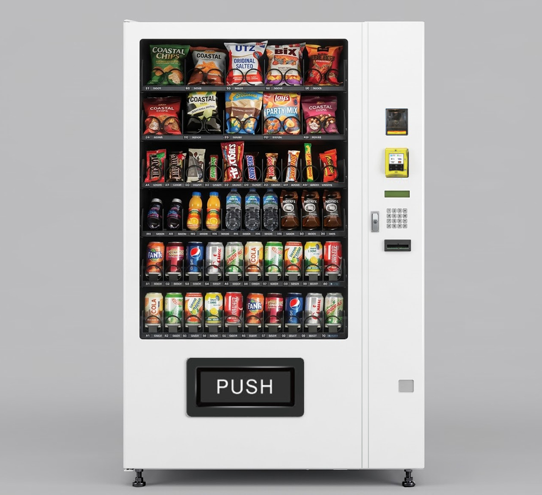 DV5000 High-Capacity Combo Vending Machine