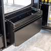 VCM-4000C10 combo vending machine internal spiral delivery system and tray structure