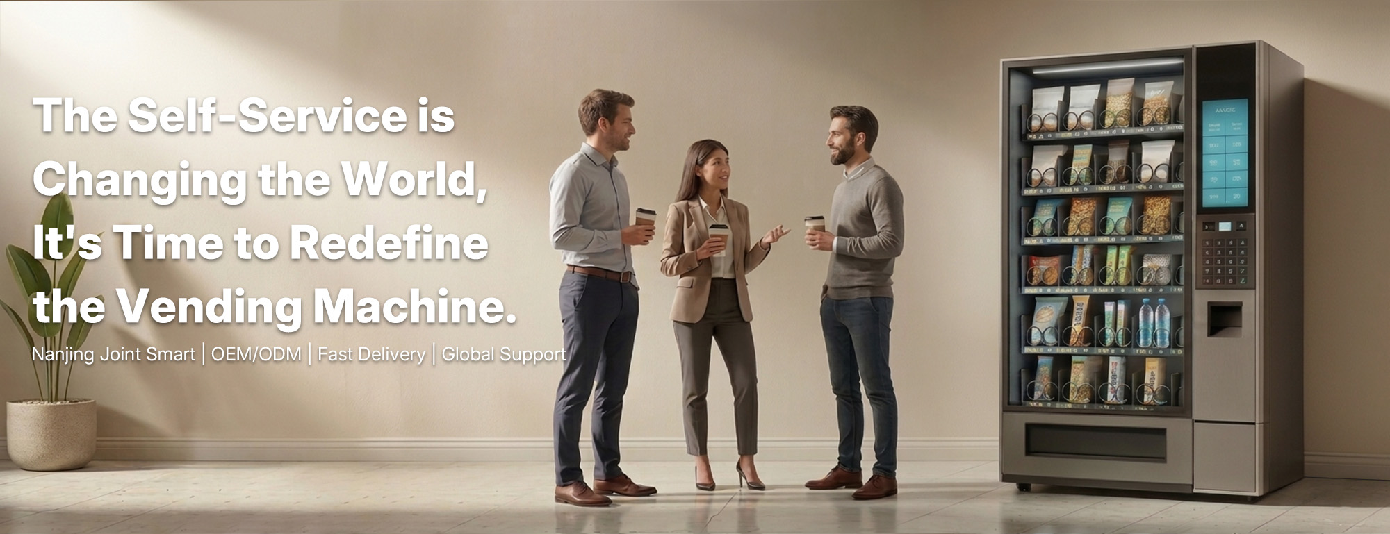 Vending Machine Supplier Banner | Custom Smart Vending Solutions