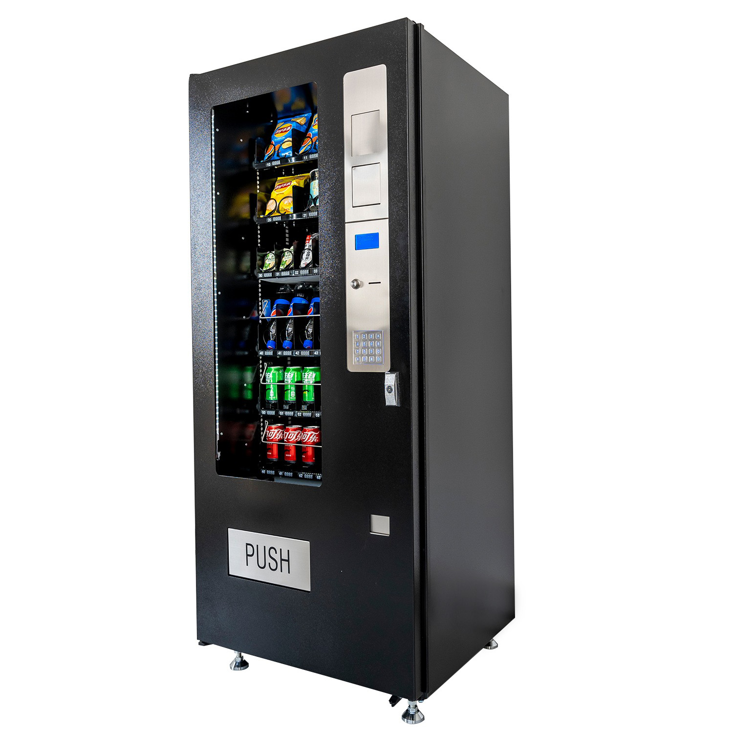 VCM3Mini compact combo vending machine, snack and drink vending machine