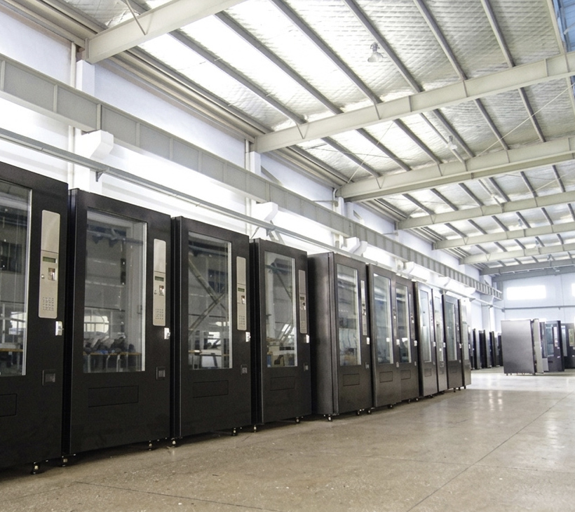 vending machine factory warehouse