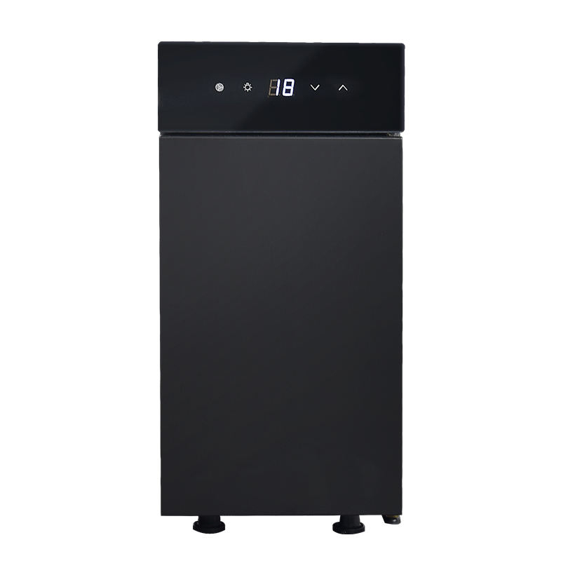 Compact Commercial Milk Fridge with Temperature Display