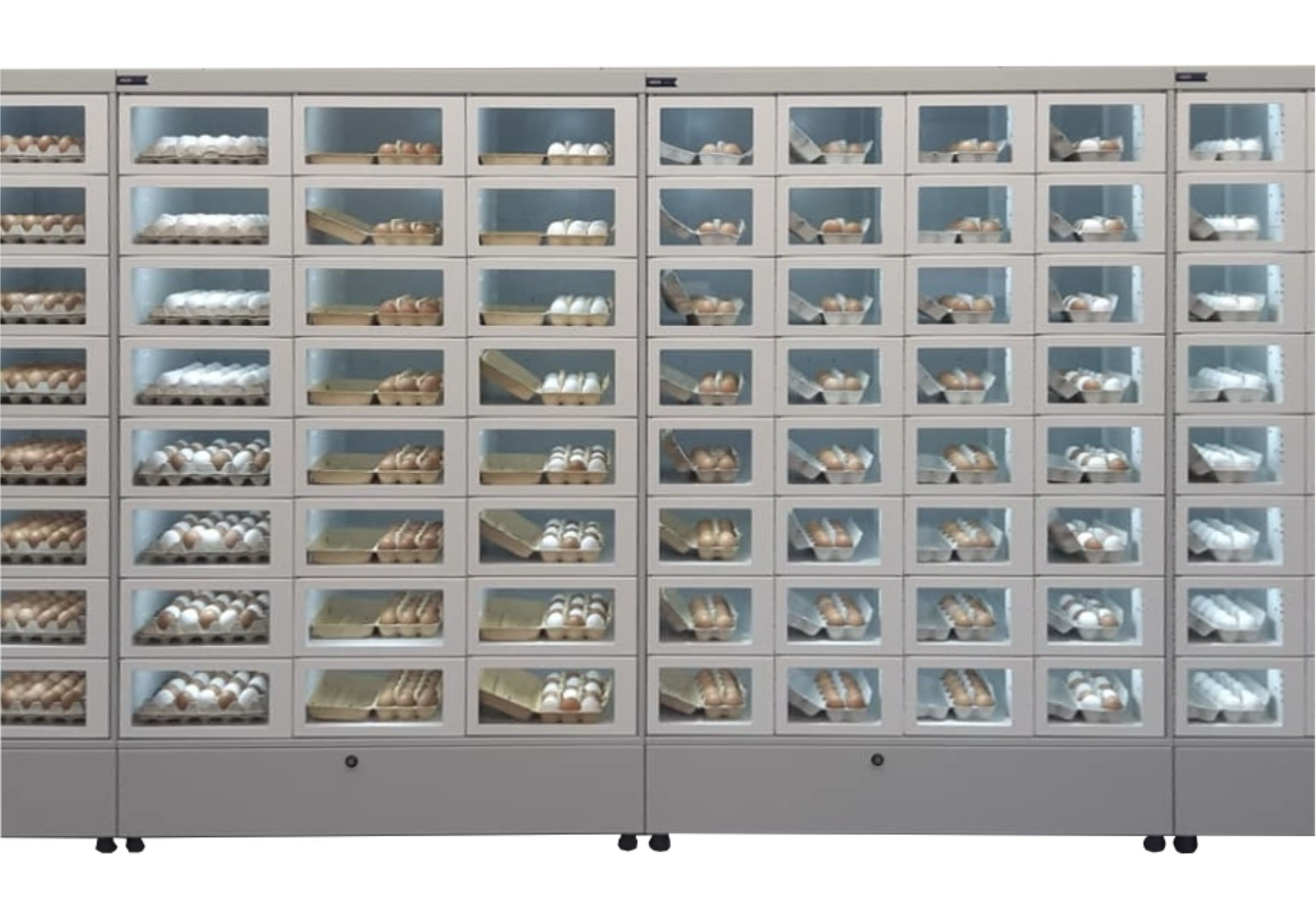 BV4600 46 lattice large locker vending machine with display