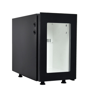 BR9N 9L under counter milk cooler front view, commercial milk refrigerator for cafe