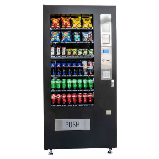 VCM4 combo vending machine, snack and drink vending machine