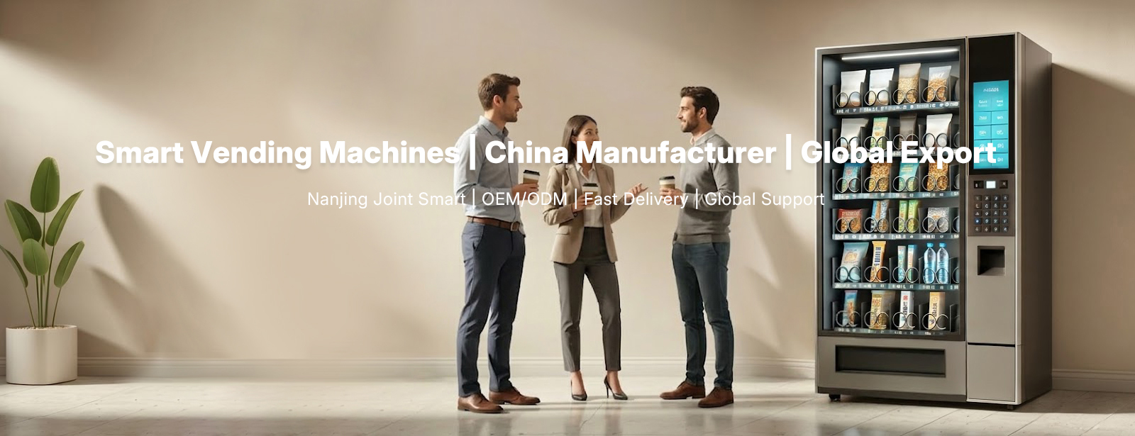 Vending Machine Supplier Banner | Custom Smart Vending Solutions