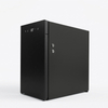M10H 9L milk cooler with touch LED door, black glass, 454mm height, designed for coffee machines