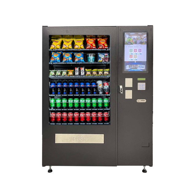 VCM3-5000C22 Combo Vending Machine | High Capacity Commercial Snack & Drink Vending Machine with 21.5