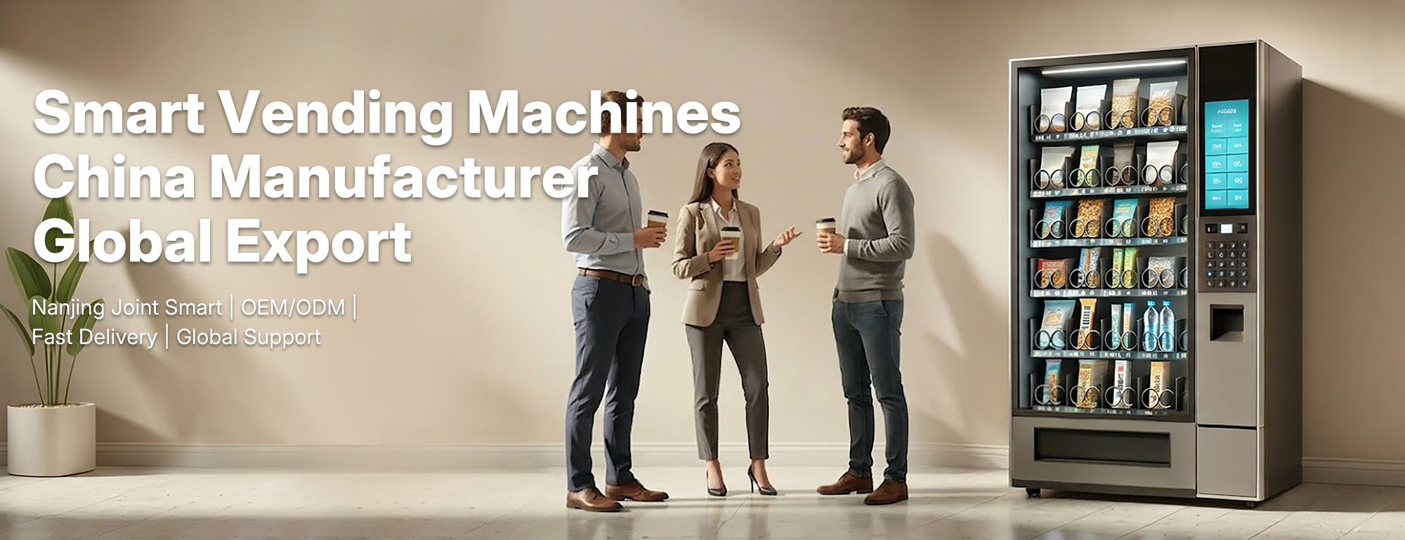 Vending Machine Supplier Banner | Custom Smart Vending Solutions