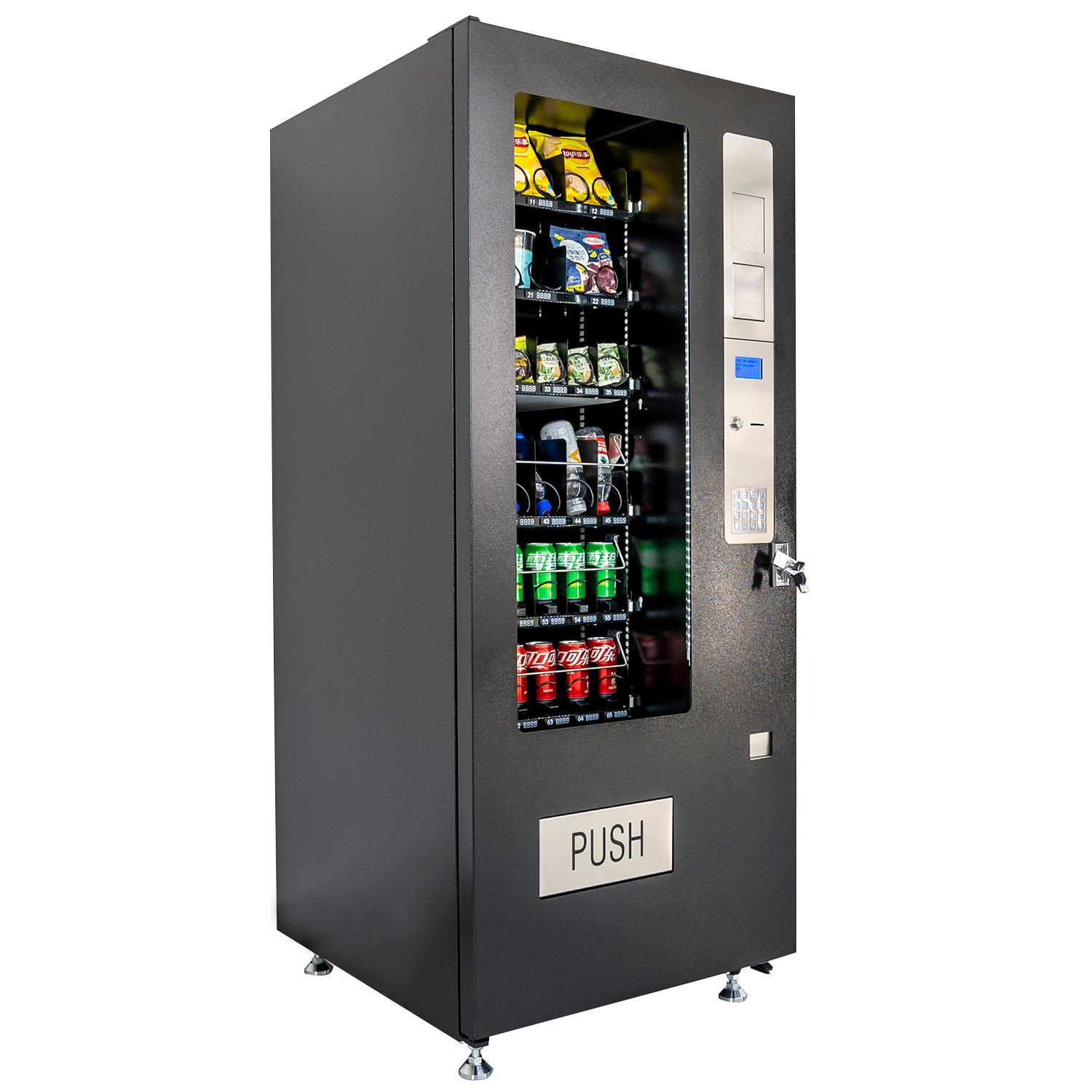 VCM3 combo vending machine, snack and drink vending machine