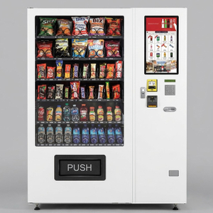 DV-5000C22 22 inch touch screen vending machine, high capacity snack drink combo machine