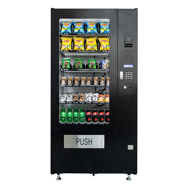 Ec40 Snack Beverage Cold Drink Food Combo Vending Machine with 40 Selections