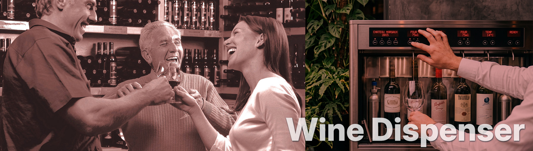 Commercial Wine Dispenser for Bars, Restaurants and Retail Businesses