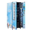 VCM3000F frozen vending machine interior with spiral delivery system
