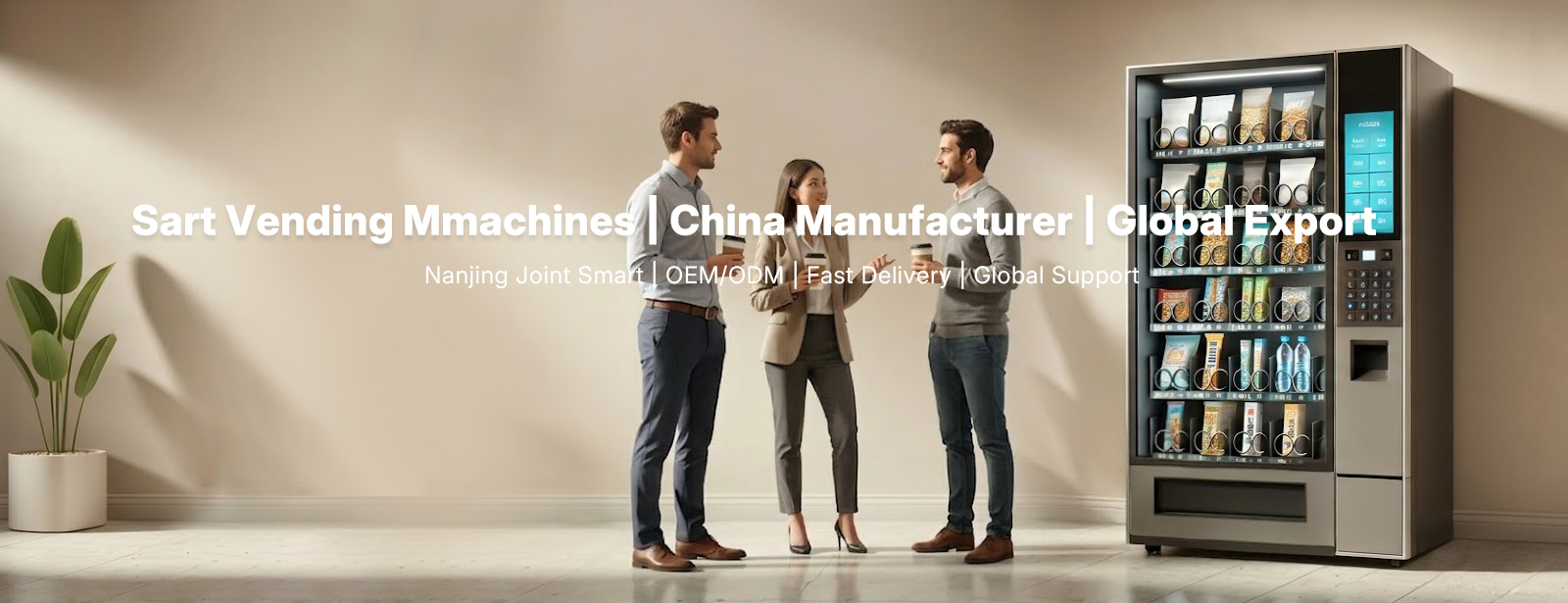 Vending Machine Supplier Banner | Custom Smart Vending Solutions