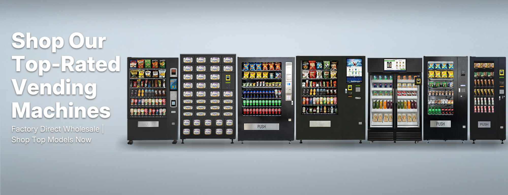 Vending Machine Supplier Banner | Custom Smart Vending Solutions