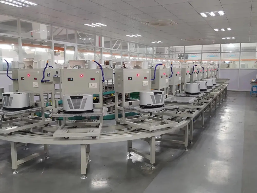 Ice Maker Manufacturing Line, Automated Production Process for Commercial & Household Models