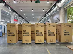 Finished Vending Machines Ready for Shipment