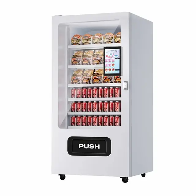 ZV5000C10 10" Touch Screen Vending Machine for Snacks & Drinks
