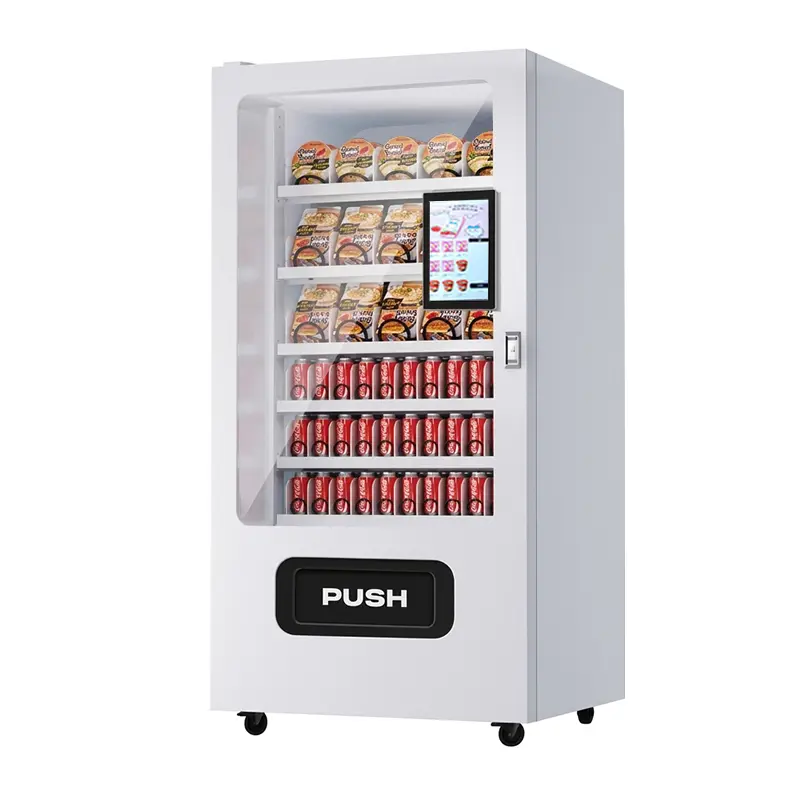 ZV5000C10 10" Touch Screen Vending Machine for Snacks & Drinks