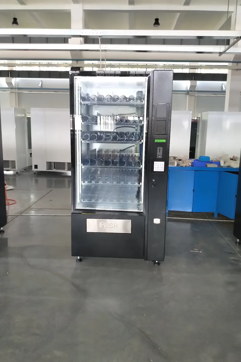 NJJS Vending Machine Factory Workshop Interior, Clean Production Environment
