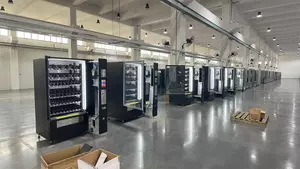 Vending Machine Production Line in Workshop