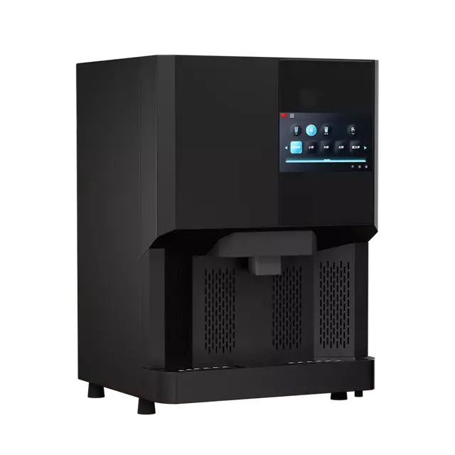 255kg/24h Nugget Ice Maker with 10kg Bin & 10-Inch Touch Screen Commercial