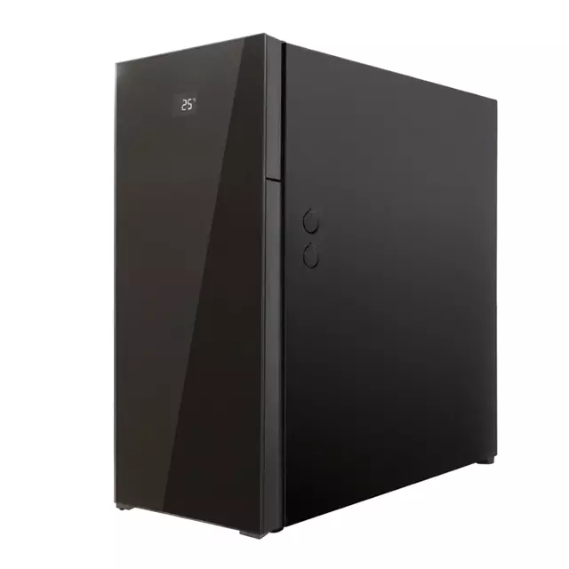 M10LSRA 9L taller countertop milk cooler for coffee machines, 0-4&deg;C temperature control