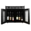 SC-6 wine dispenser, 6 bottle argon nitrogen wine preservation system double-door