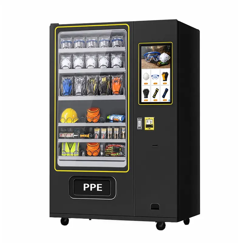 VS1-5000P 21.5" Touch Screen PPE Vending Machine with 50 Selections